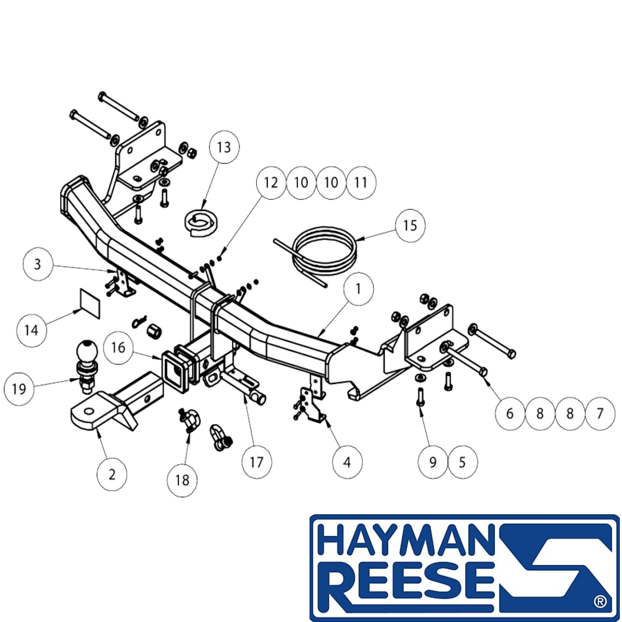 *Hyundai Santa Fe DM3 SUV 10/2015 - 03/2018 - Towbar Kit - HEAVY DUTY PREMIUM