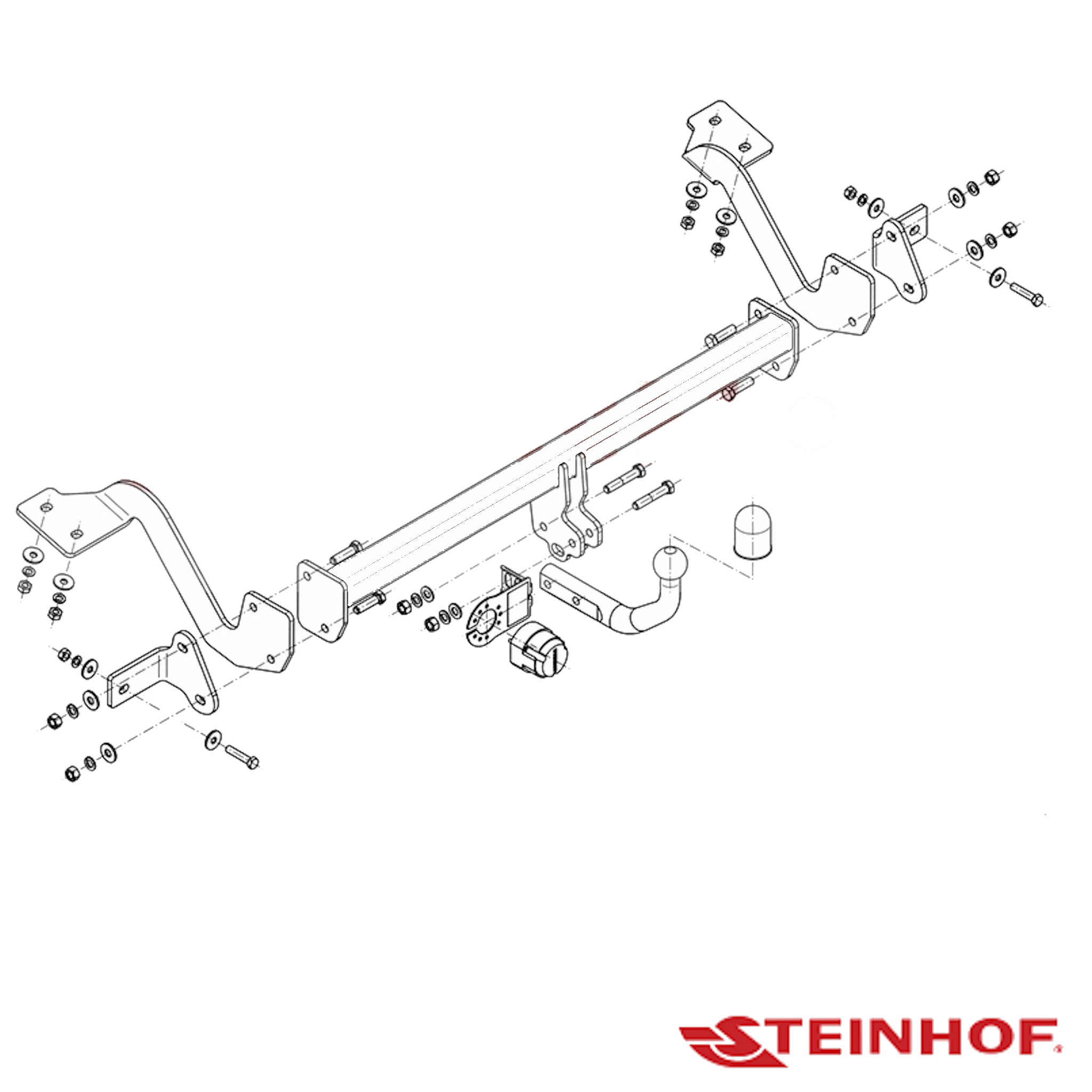 *Citroen Berlingo Van 01/2008 - 10/2011 - Towbar Kit - EUROPEAN STANDARD