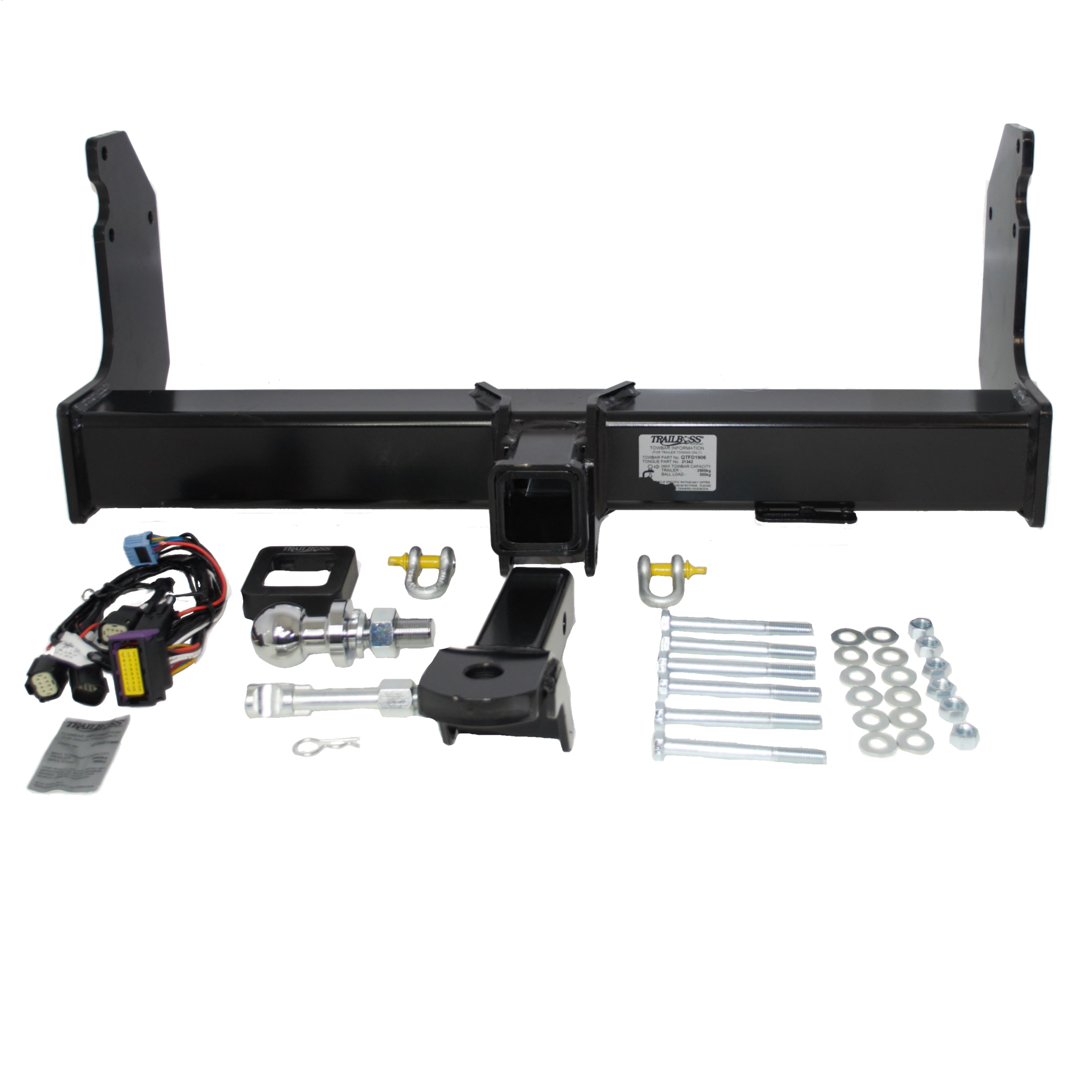 Ford Transit VO Cab Chassis 09/2014 - On - Towbar Kit - HEAVY DUTY PREMIUM