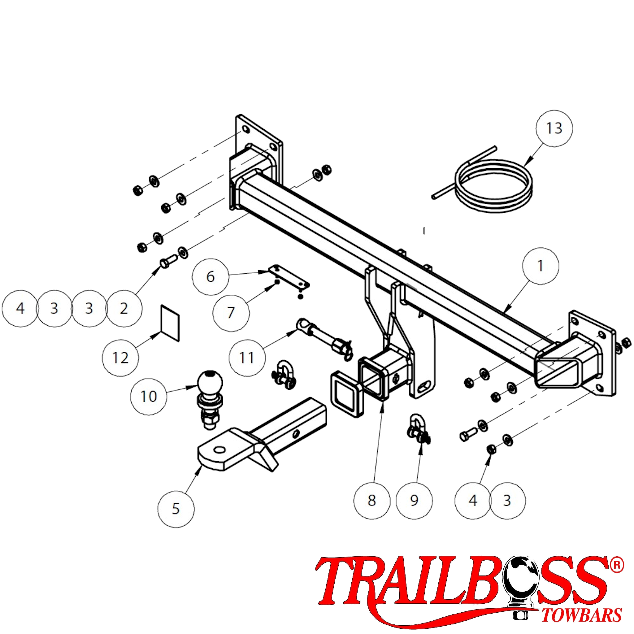 *Volvo XC90 SUV 03/2015 - On (Includes R design) - Towbar Kit - HEAVY DUTY PREMIUM