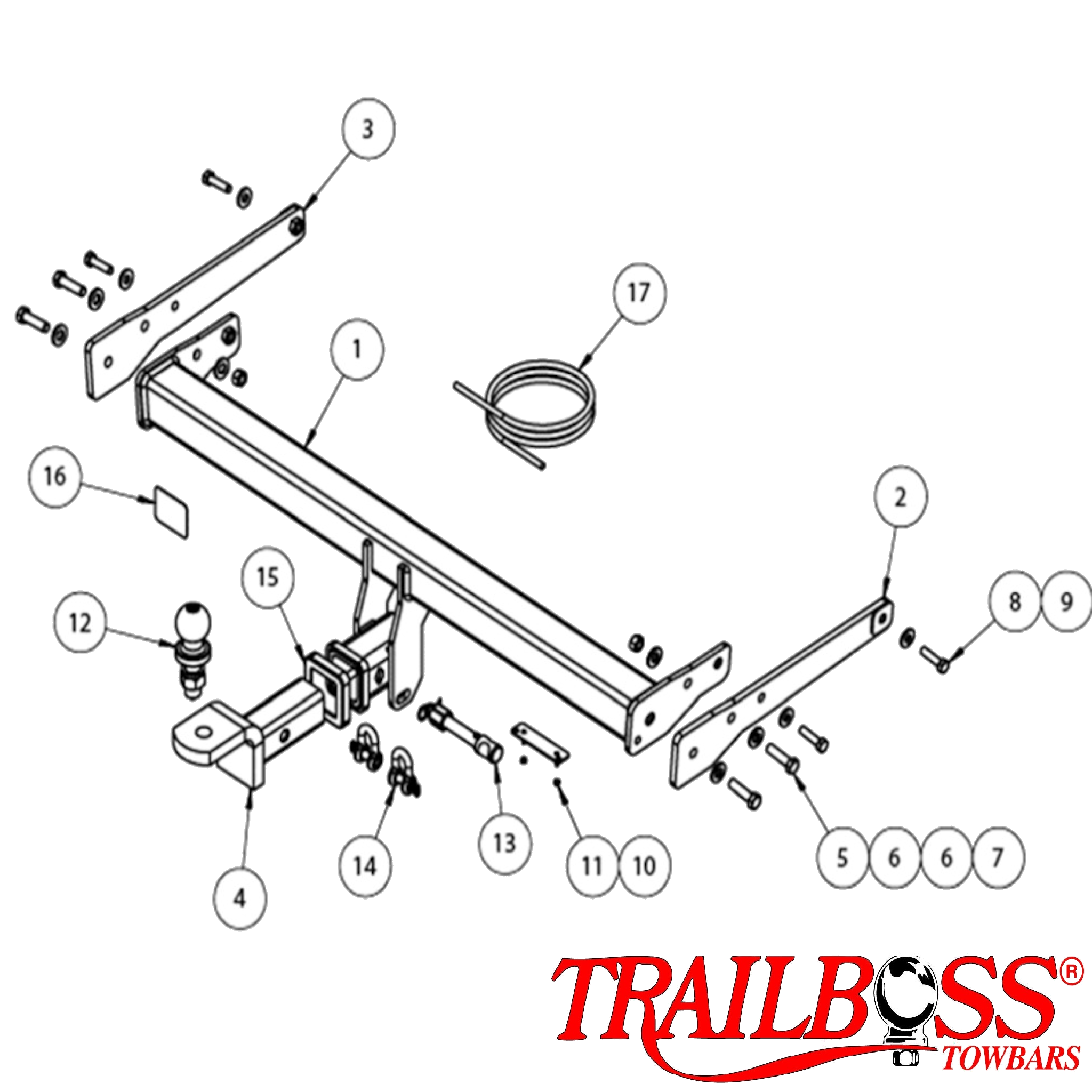 *Volkswagen Tiguan SUV 06/2016 - On (Fit AdBlue) - Towbar Kit - HEAVY DUTY PREMIUM