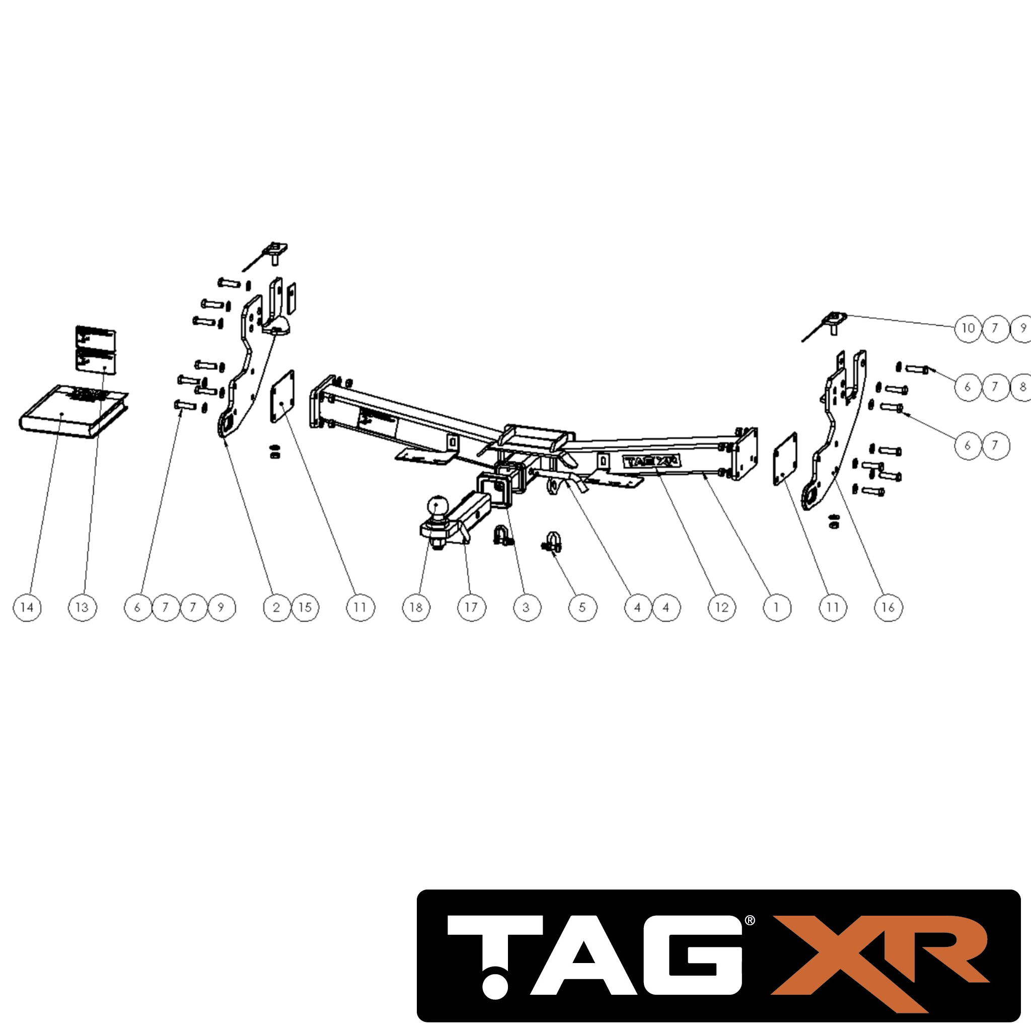 Isuzu D-Max Tub Body 08/2020 - On - Towbar Kit - EXTREME RECOVERY