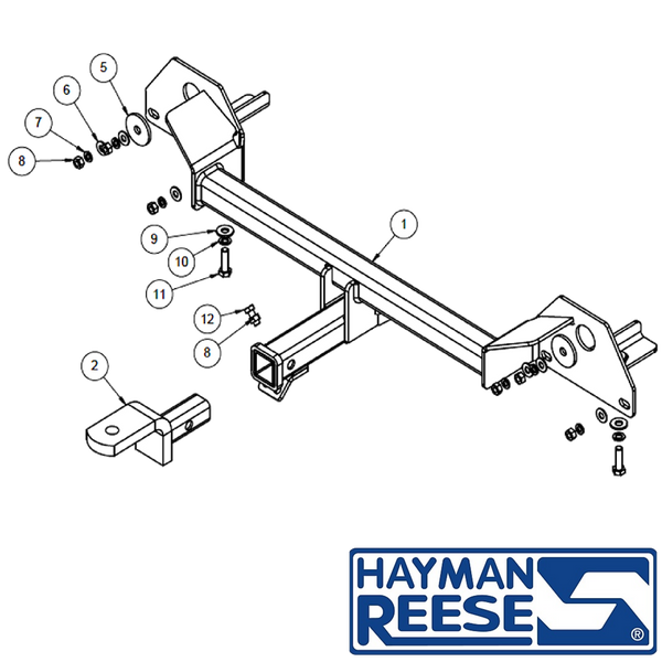 Holden Cruze Hatch 06/2009 - 10/2016 - Towbar Kit - MEDIUM DUTY