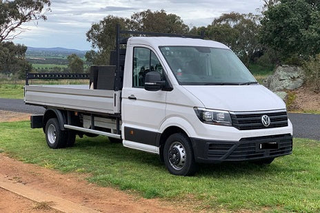 Volkswagen Crafter Cab Chassis 08/2017 - On (Suits vehicles with 500mm tray overhang, Original Black Bumper will require cutting during installation) - Towbar Kit - HEAVY DUTY ECONOMY