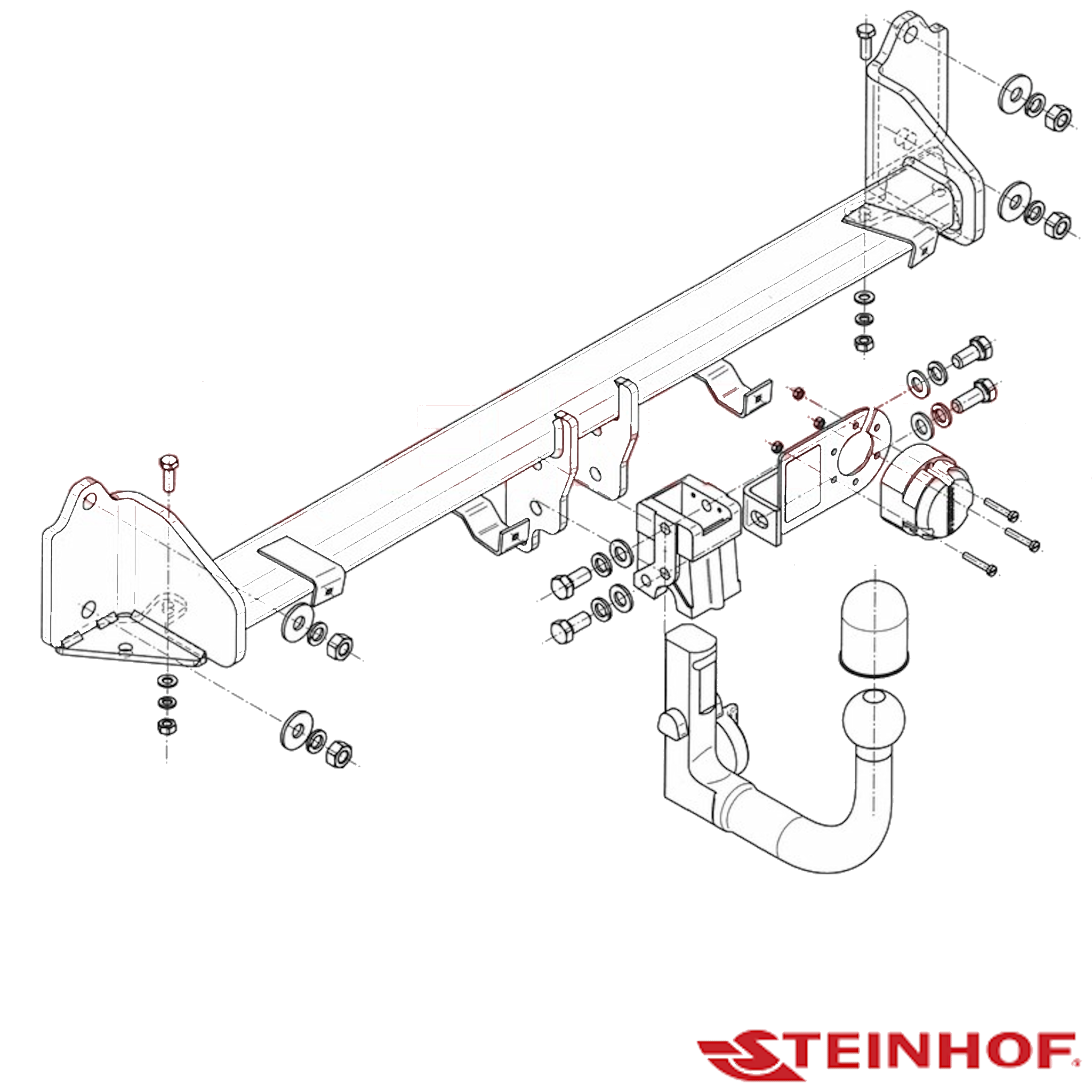 BMW 5 Series Grand Turismo Hatch 11/2009 - 03/2017 - Towbar Kit - EUROPEAN PLUS