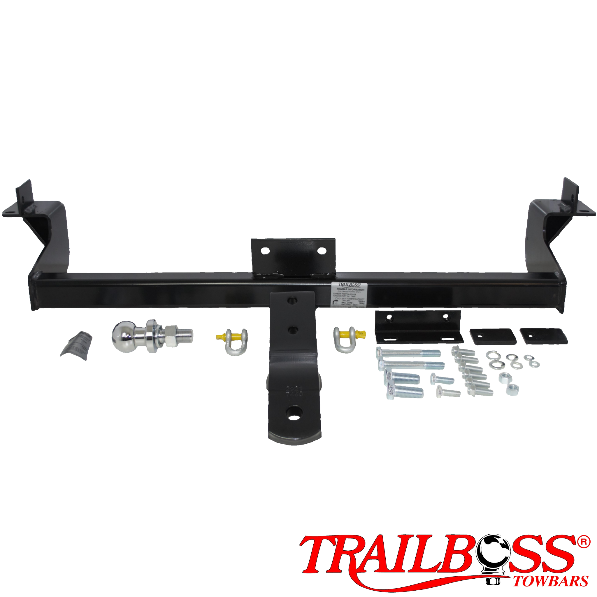 Ford Falcon AU, BA, BF, FG, FGX Tub Body Tub Body  (Not XR6, XR8, FPV) 07/1999 - On - Towbar Kit - STANDARD DUTY