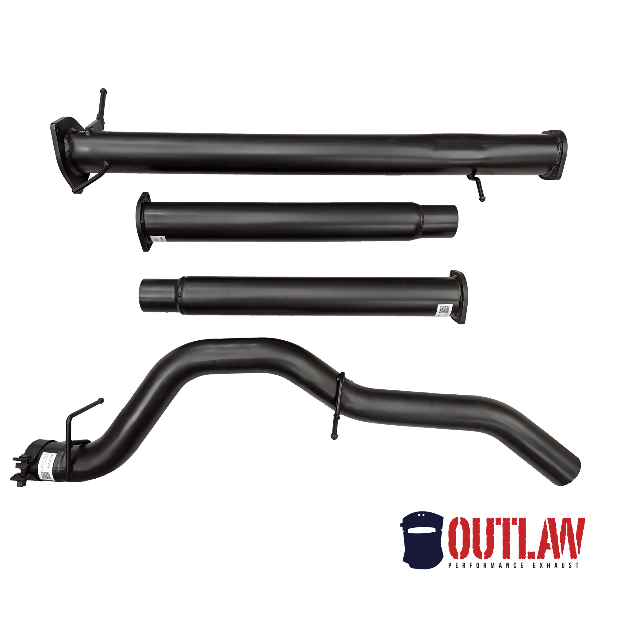 Ford Ranger Next Gen 3.0L V6 Dual Cab Ute 05/2022 - On - DPF Back Exhaust System