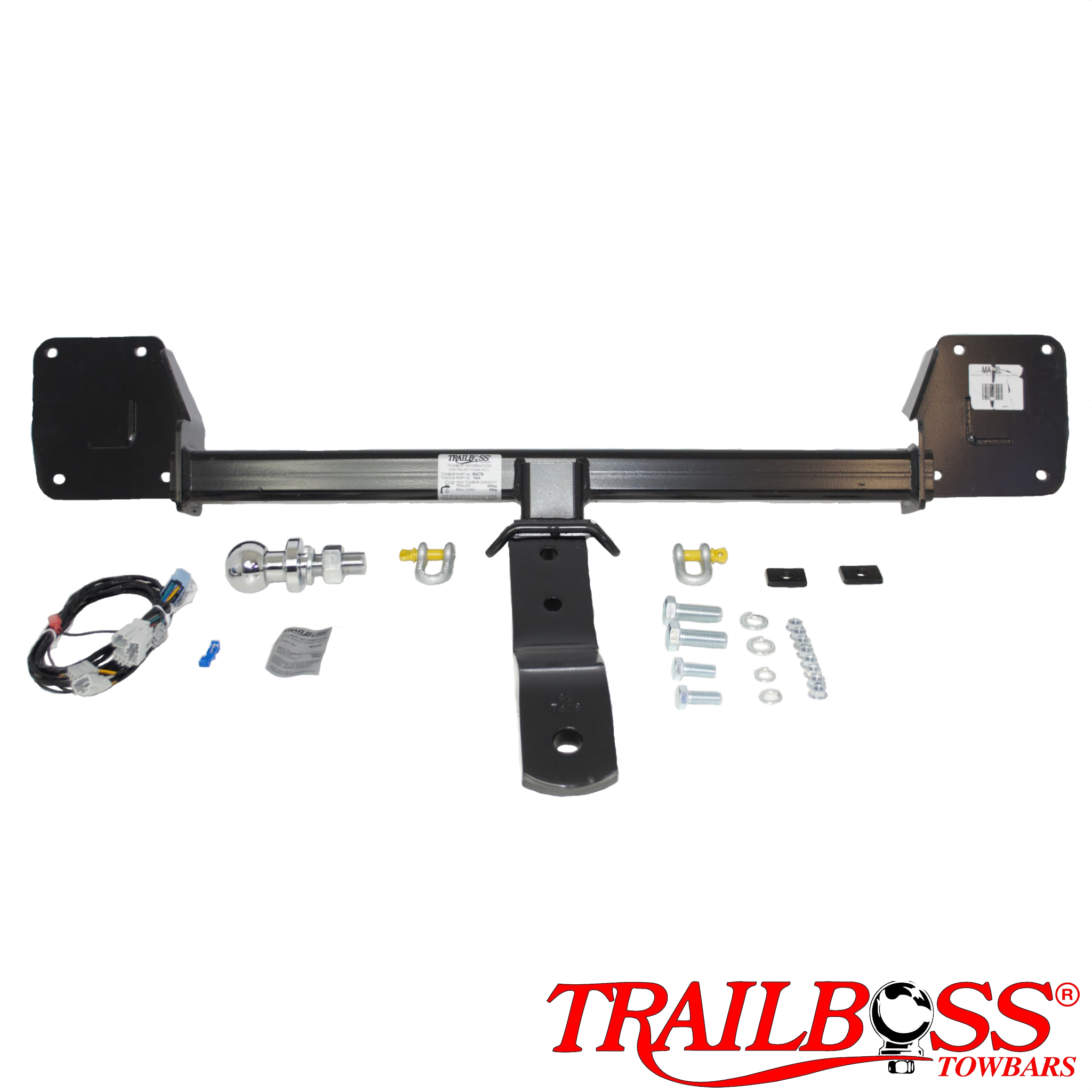 Mazda 3 Sedan (Not SP or MPS) 06/2003 - 03/2009 - Towbar Kit - STANDARD DUTY