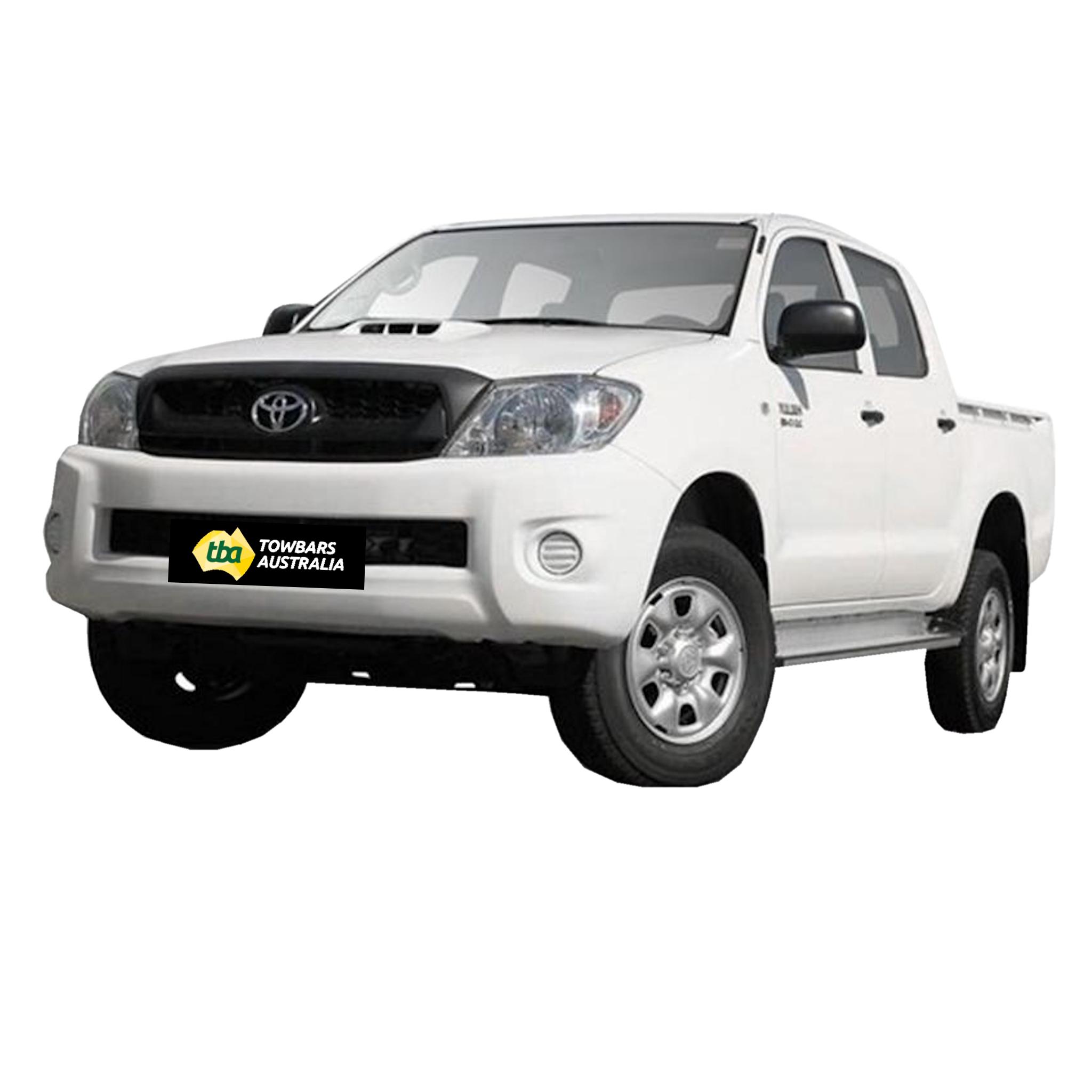 Toyota HiLux 2wd & 4wd Styleside Tub Body With Bumper 04/2005 - 08/2015 - Towbar Kit - HEAVY DUTY PREMIUM