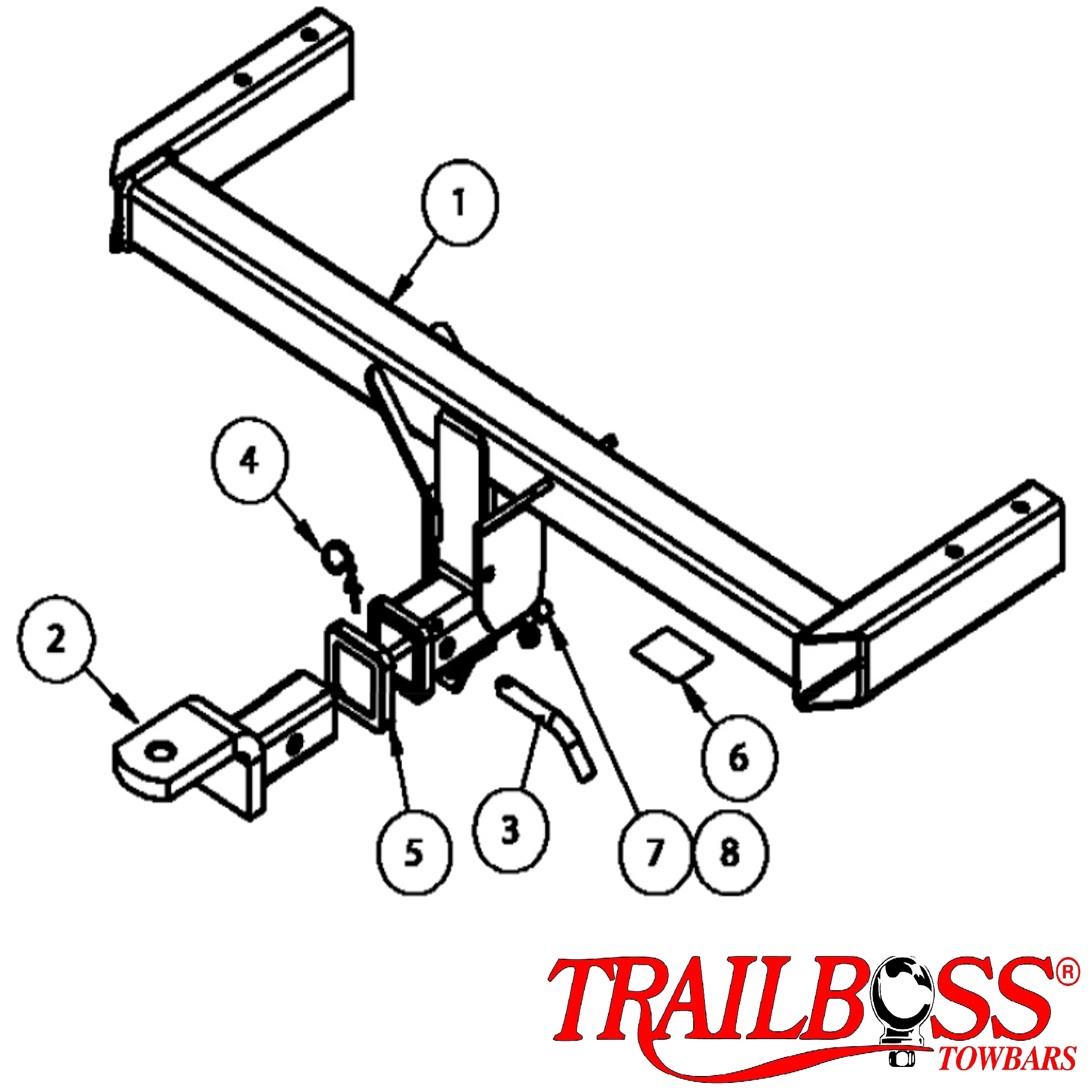 Audi Q5 (Petrol) SUV 03/2009 - 10/2011 - Towbar Kit - HEAVY DUTY PREMIUM