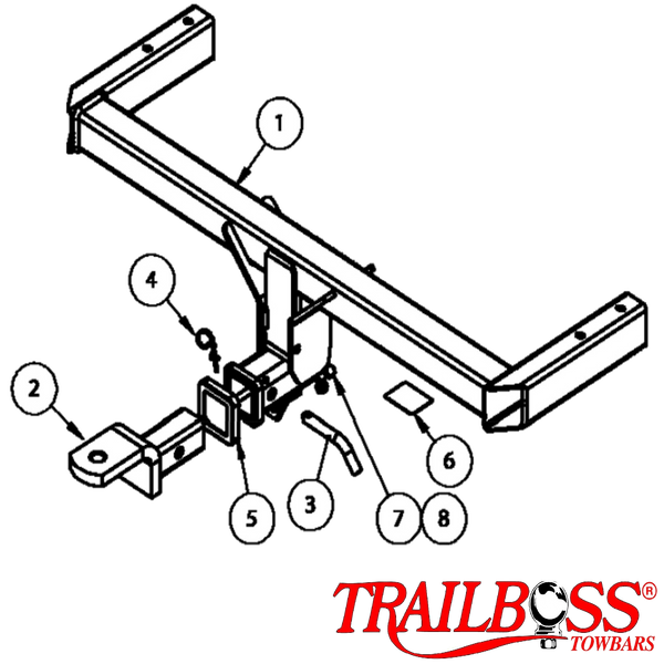 Audi Q5 (Petrol) SUV 03/2009 - 10/2011 - Towbar Kit - HEAVY DUTY PREMIUM