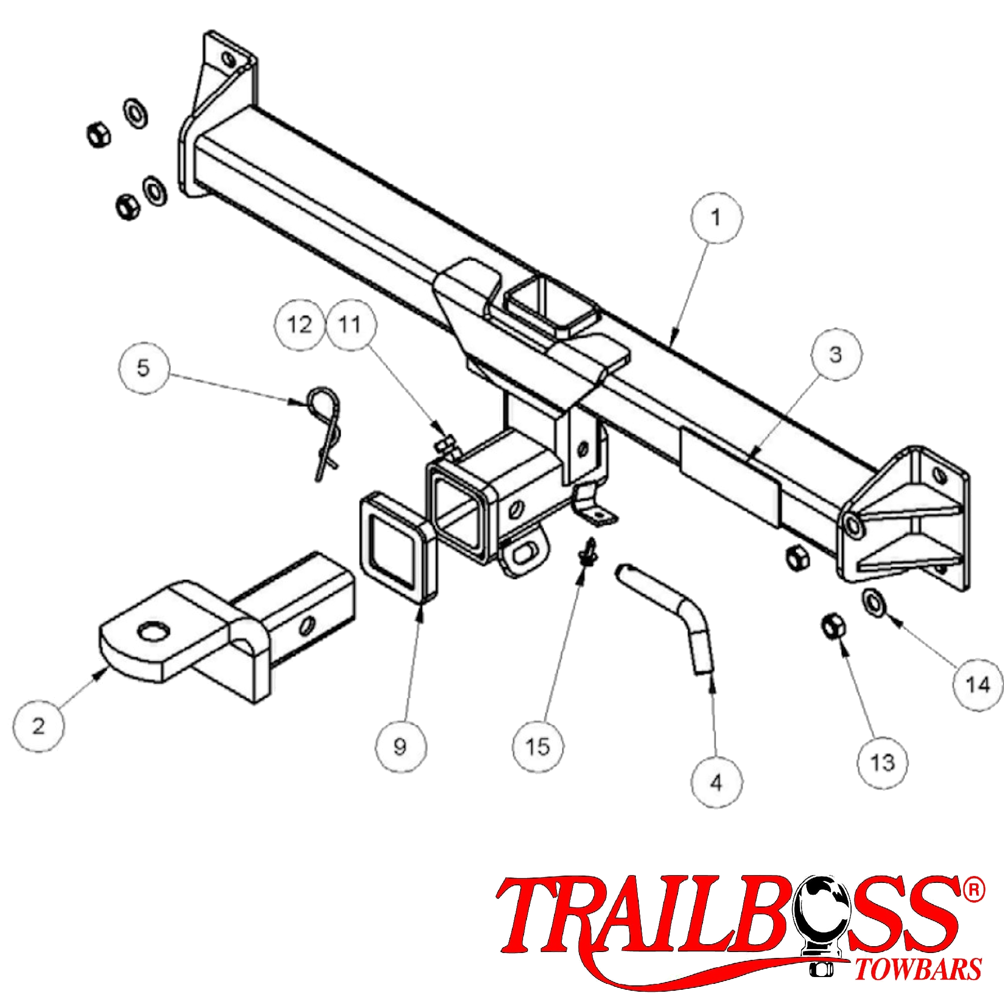 BMW X3 E83 SUV 06/2004 - 09/2011 - Towbar Kit - HEAVY DUTY PREMIUM