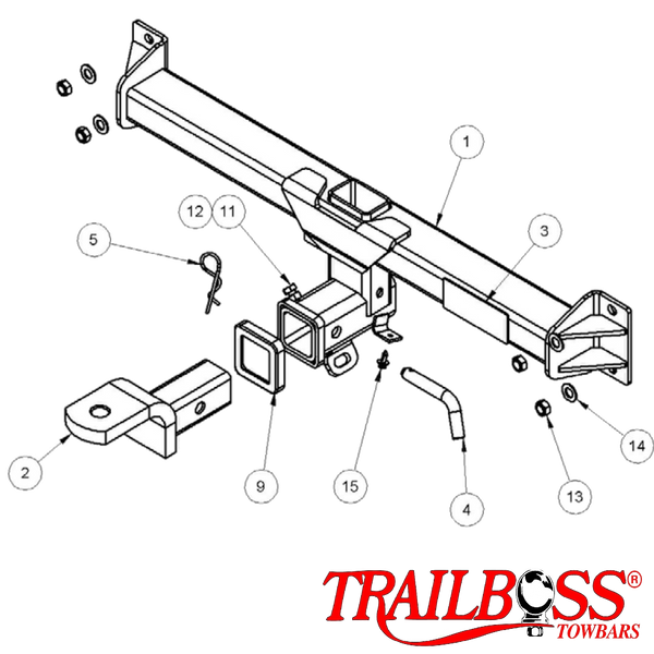 BMW X3 E83 SUV 06/2004 - 09/2011 - Towbar Kit - HEAVY DUTY PREMIUM