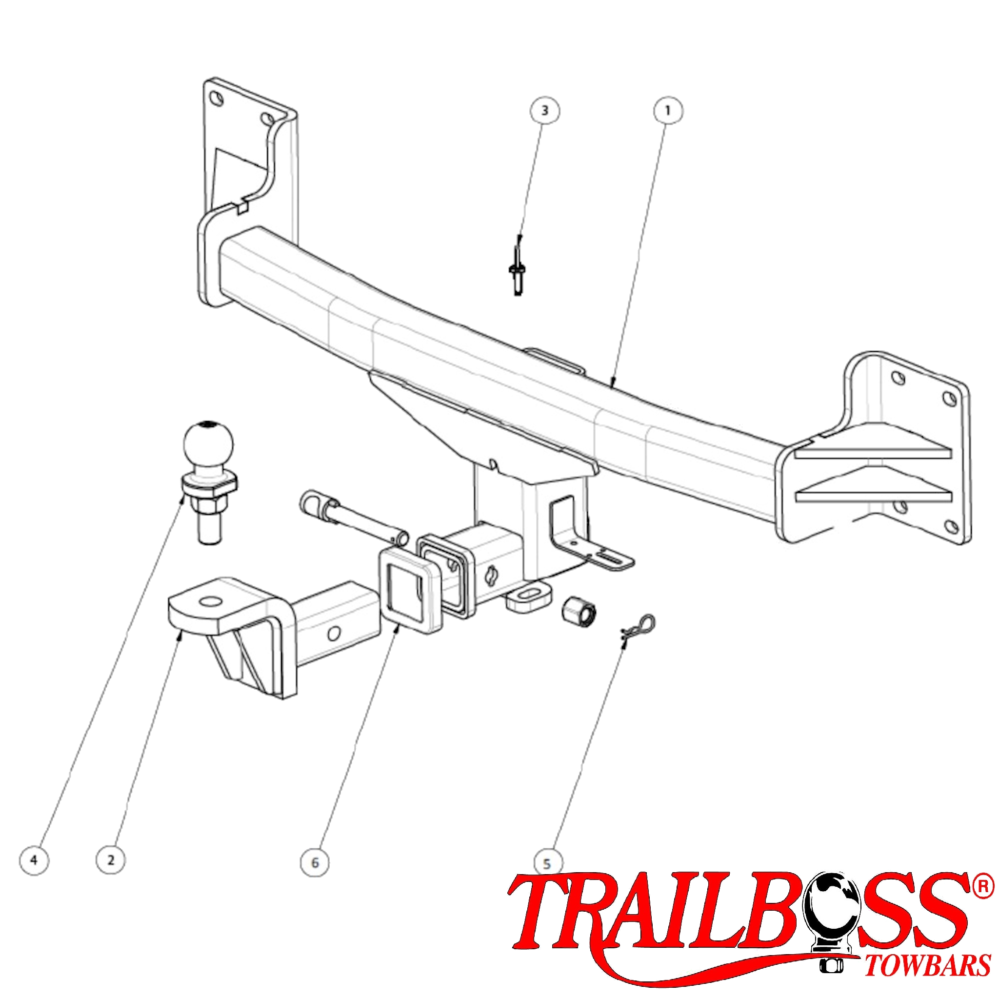 BMW X5 F15 SUV 09/2013 - 07/2018 - Towbar Kit - HEAVY DUTY PREMIUM