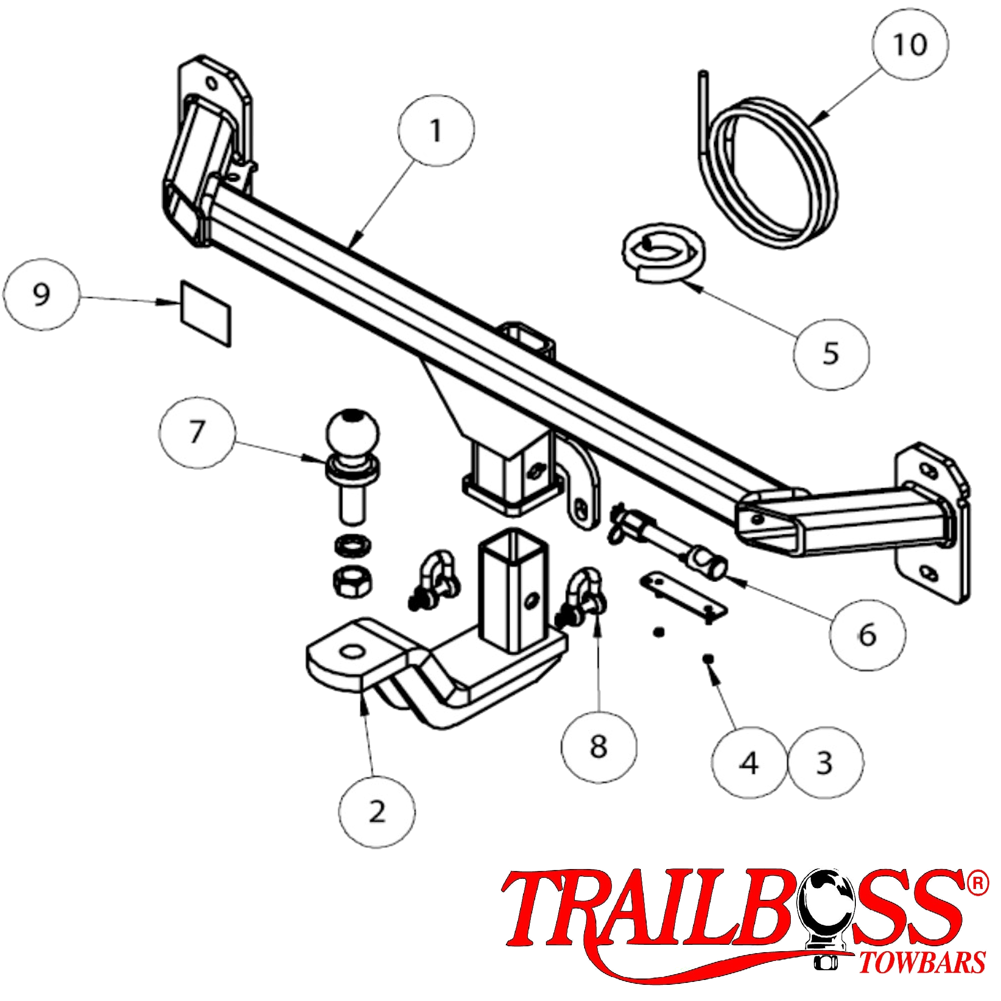 *BMW 2 Series F45 Active Tourer Hatch 09/2014 - On - Towbar Kit - HEAVY DUTY PREMIUM