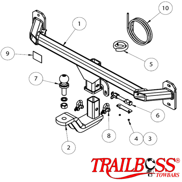 *BMW 2 Series F45 Active Tourer Hatch 09/2014 - On - Towbar Kit - HEAVY DUTY PREMIUM