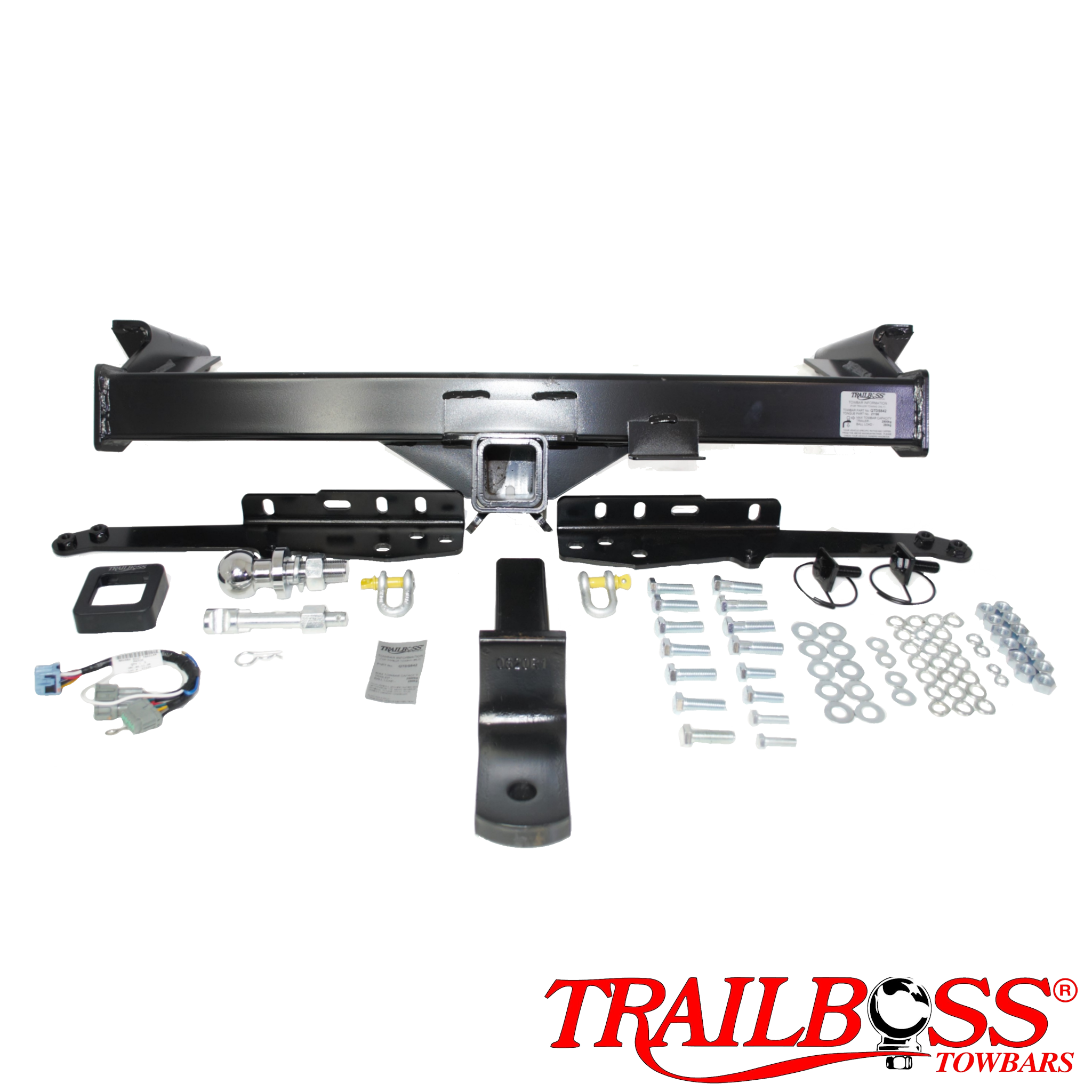 Nissan Navara D22 2wd & 4wd Tub Body With and Without Step 04/2009 - 02/2015 - Towbar Kit - HEAVY DUTY PREMIUM