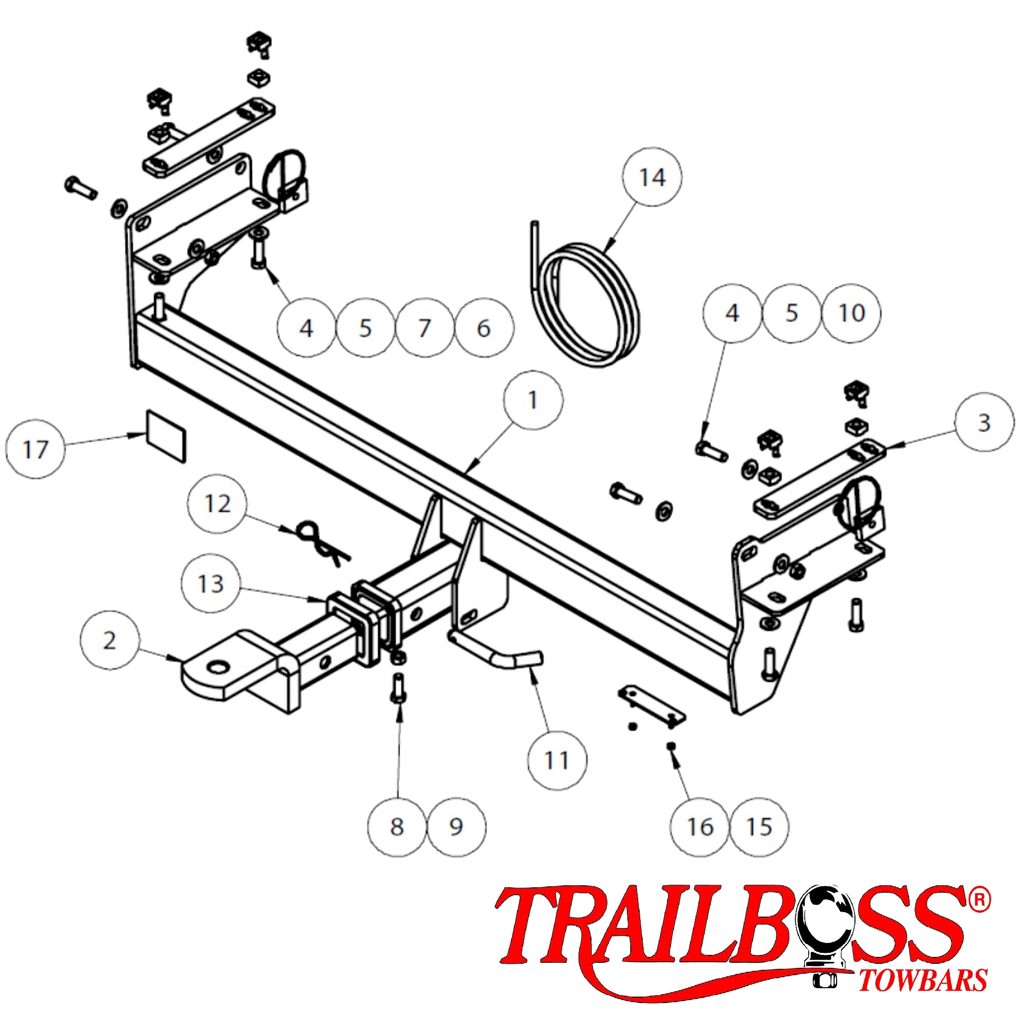 *Nissan Qashqai SUV 09/2017 - 04/2019 - Towbar Kit - HEAVY DUTY PREMIUM