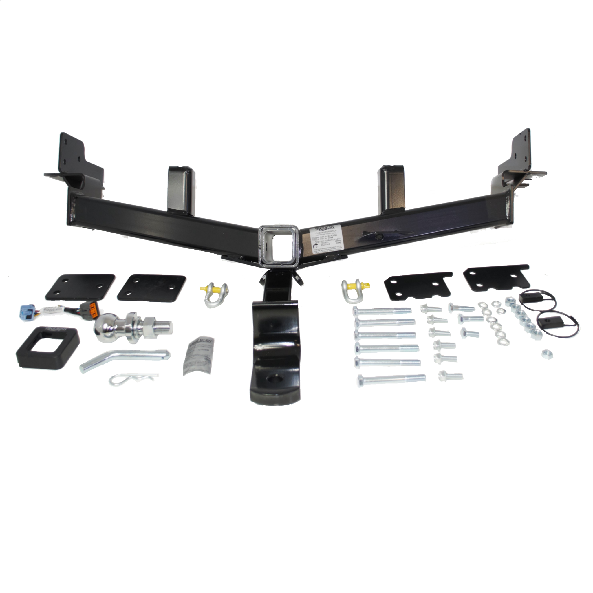 Ford Falcon BA BF FG RTV Styleside Tub Body 10/2003 - 04/2008 - Towbar Kit - HEAVY DUTY PREMIUM