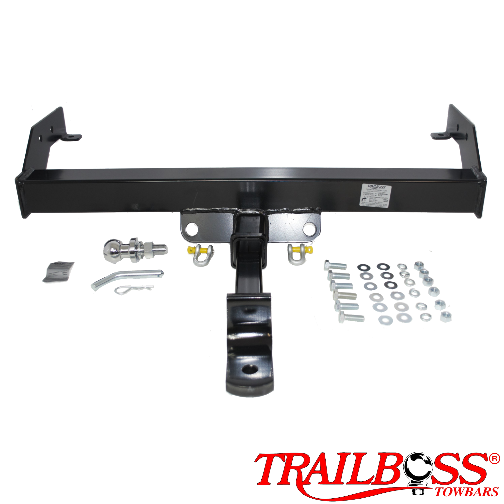 Holden Rodeo (Not Sports) Tub Body 01/1981 - 02/2003 - Towbar Kit - HEAVY DUTY PREMIUM