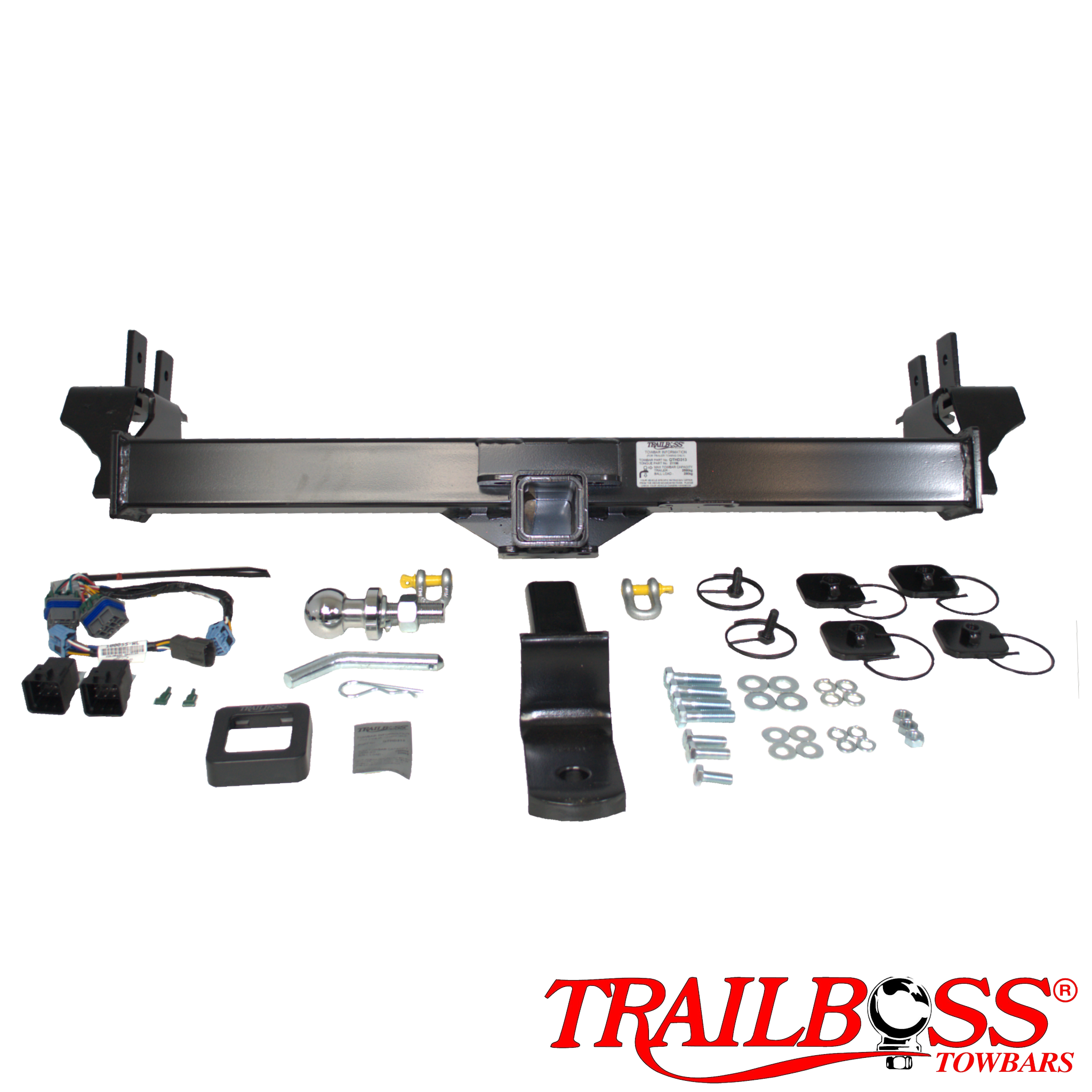 Holden Rodeo Sports Tub Body With Step 03/2003 - 06/2008 - Towbar Kit - HEAVY DUTY PREMIUM