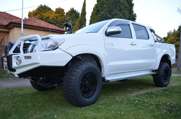 Toyota HiLux 4wd Styleside Tub Body With Oversize Spare Wheel 04/2005 - 08/2015 - Towbar Kit - HEAVY DUTY OVERSIZE SPARE